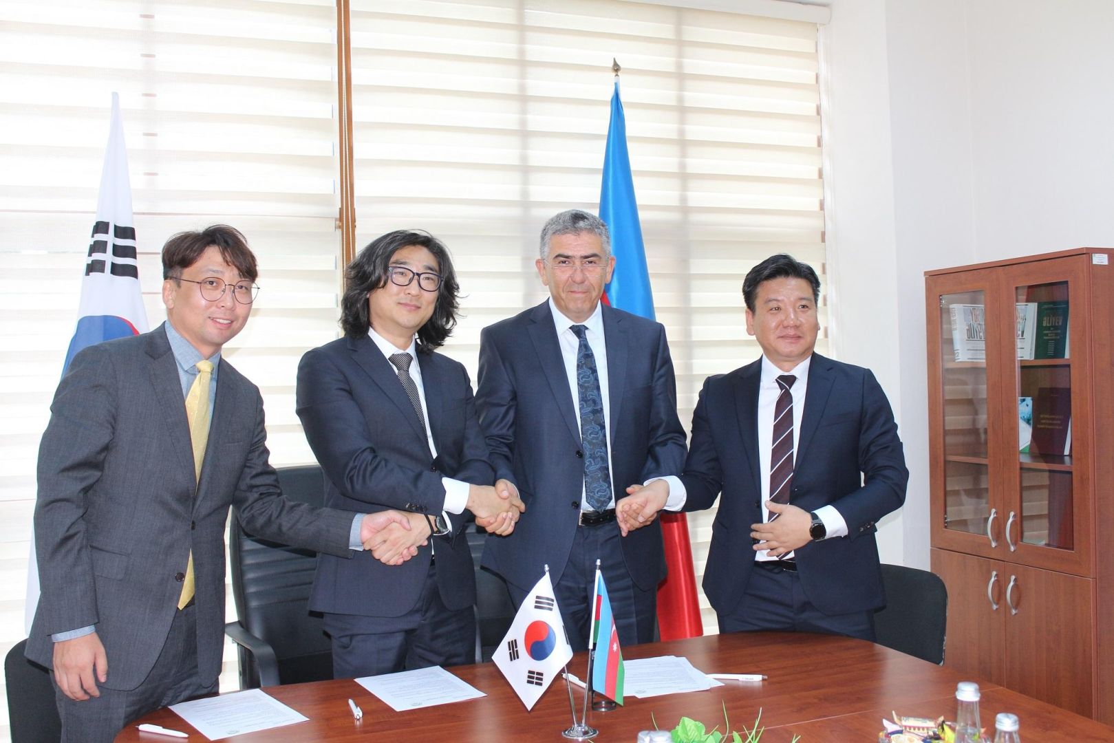 Azerbaijan signs memorandum on smart agriculture with South Korean companies [PHOTOS] - Gallery Image