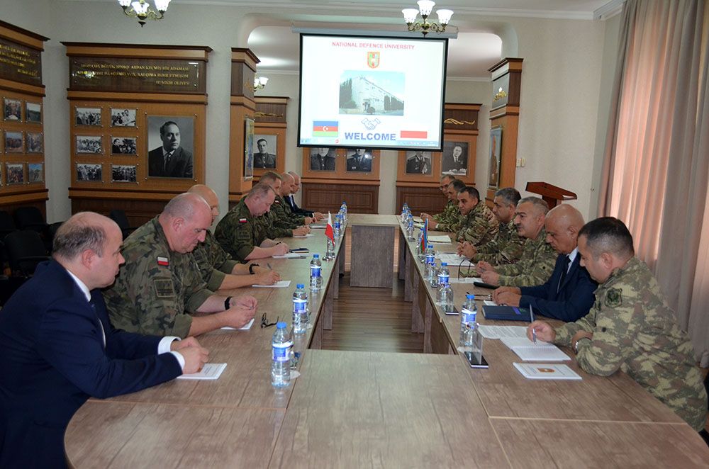National Defense University holds meeting with Polish delegation - Gallery Image