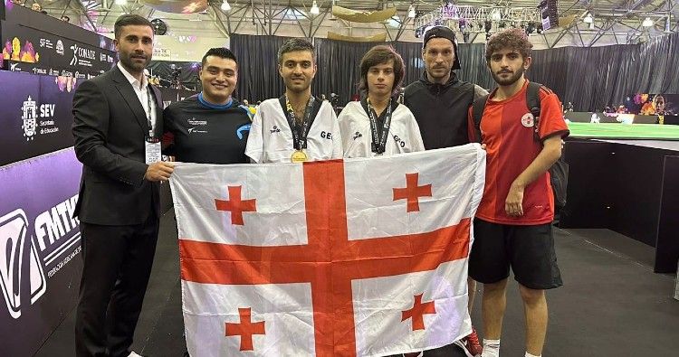 Georgian para taekwondo team claim 3 medals, with all-Georgian final