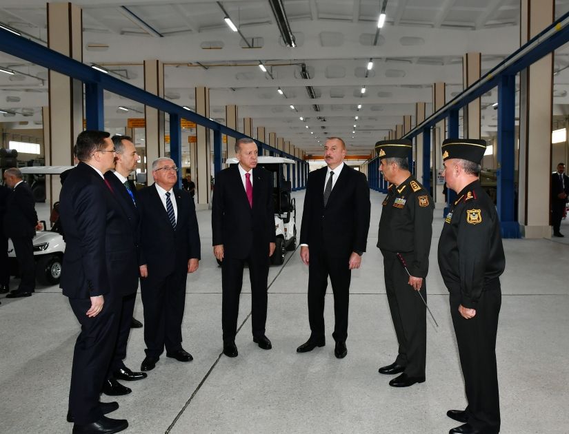 Turkish and Azerbaijani Presidents attend inauguration of Nakhchivan Restoration and Production Complex [PHOTOS]