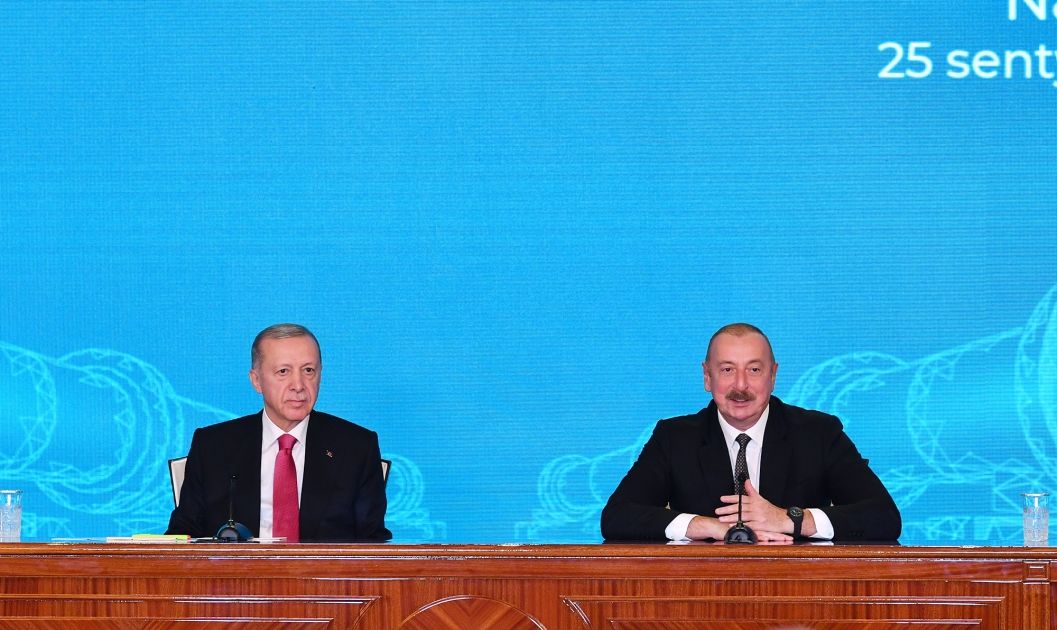 Azerbaijani and Turkish presidents make press statements [PHOTOS/VIDEO]