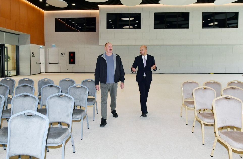 President Ilham Aliyev inaugurates Zangilan Convention Center Complex [PHOTOS]