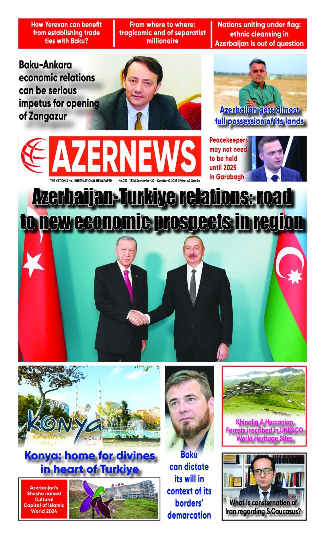 AZERNEWS releases another print issue