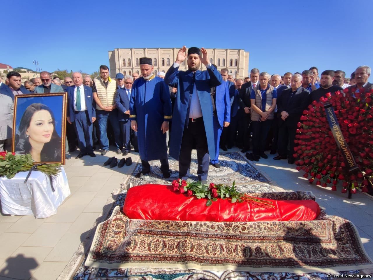 Farewell for Azerbaijani MP being held at Heydar Mosque [PHOTOS\VIDEO]