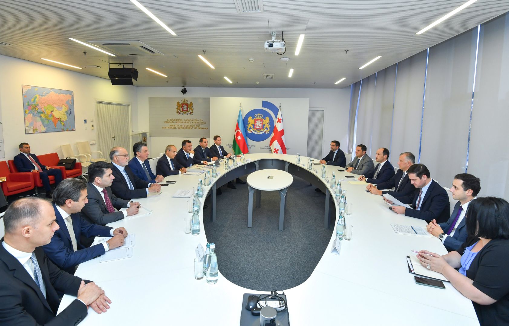 Azerbaijan, Georgia discuss development of bilateral economic relations [PHOTOS]