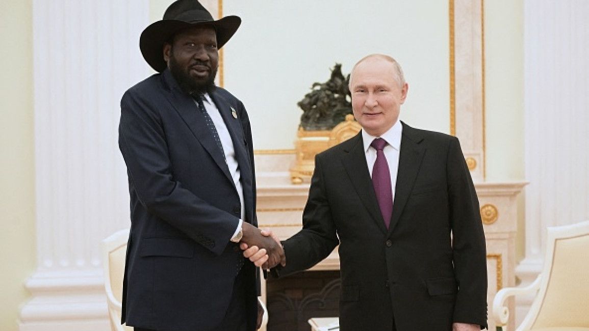 South Sudan’s Kiir meets with Putin in Moscow