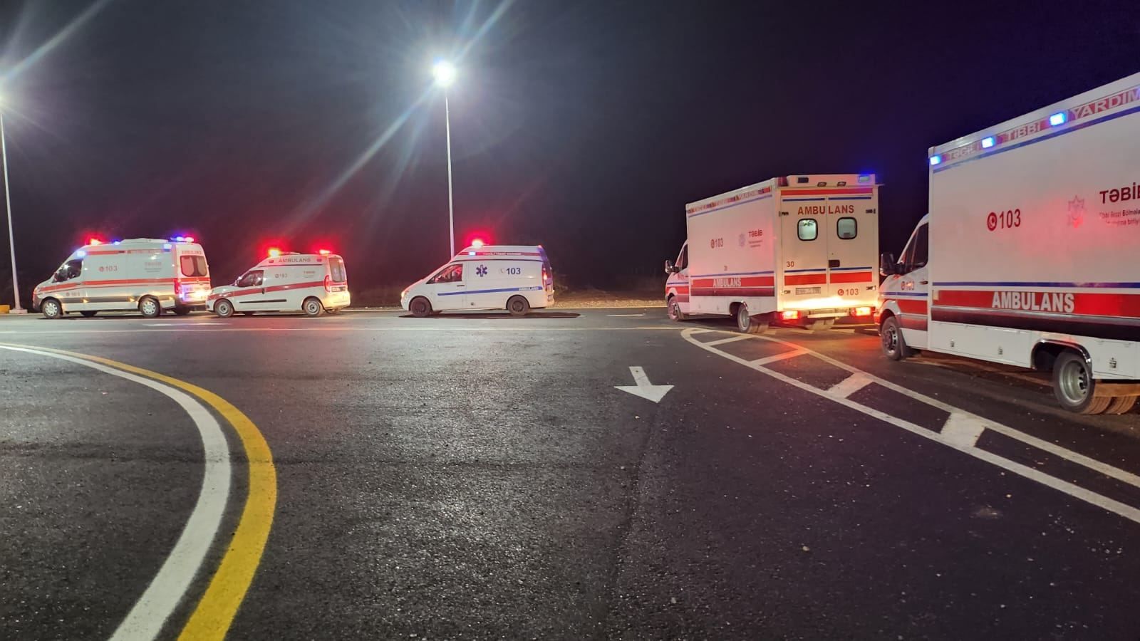 Azerbaijan sends 7 ambulances to Khankendi [PHOTOS/VIDEO]