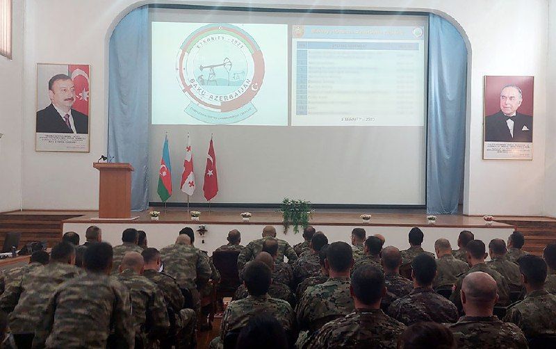 Azerbaijan, Turkiye and Georgia join computer-assisted command and staff exercise Eternity-2023 [PHOTOS]