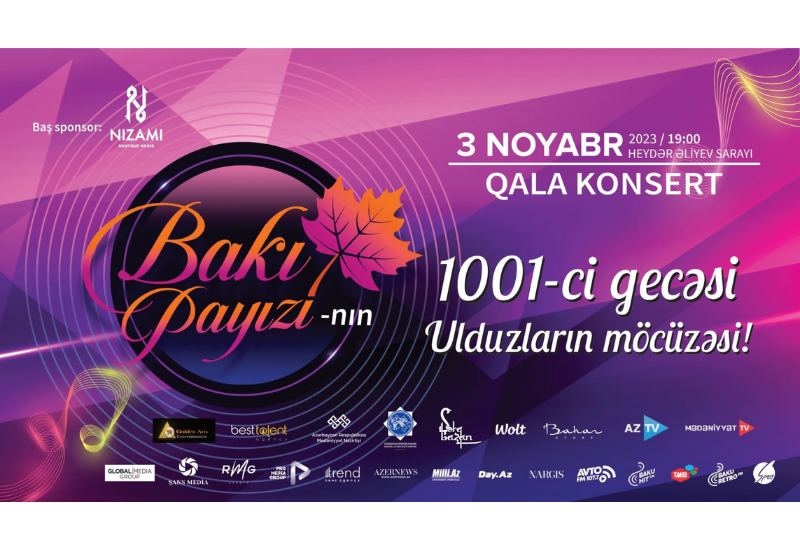 Heydar Aliyev Palace to host gala concert-Baku Autumn 2023 [VIDEO]