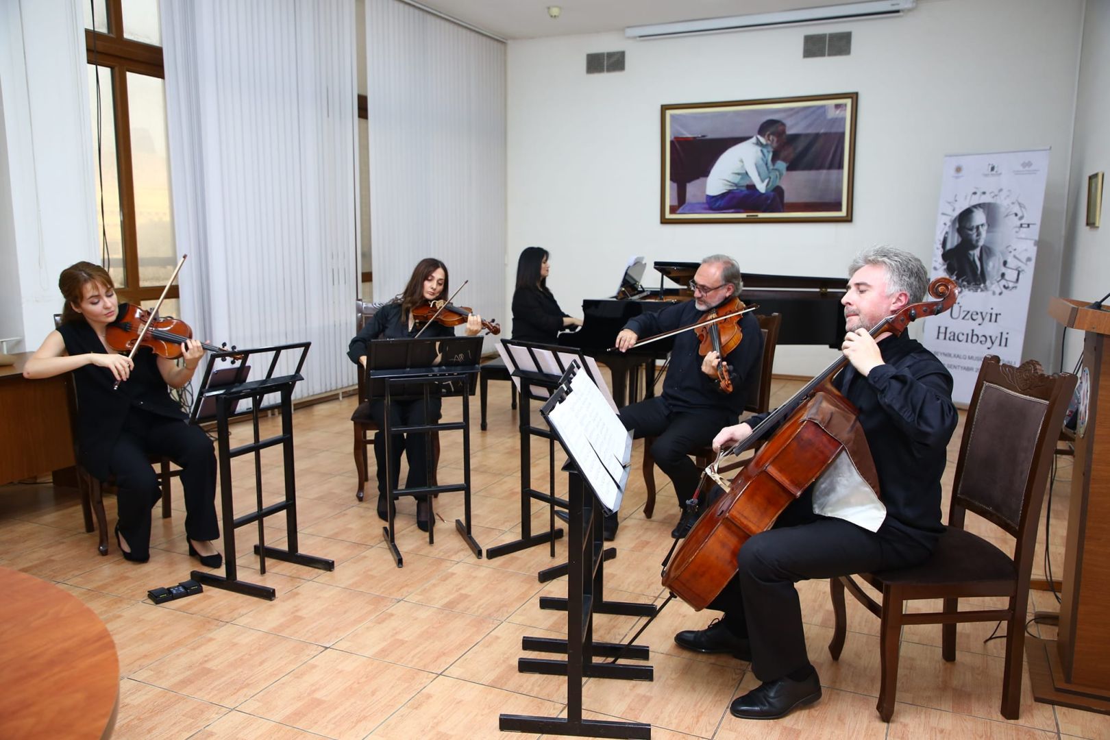 Uzeyir Hajibayli back to Shusha - music piece that sends rush of emotions [PHOTOS/VIDEO]