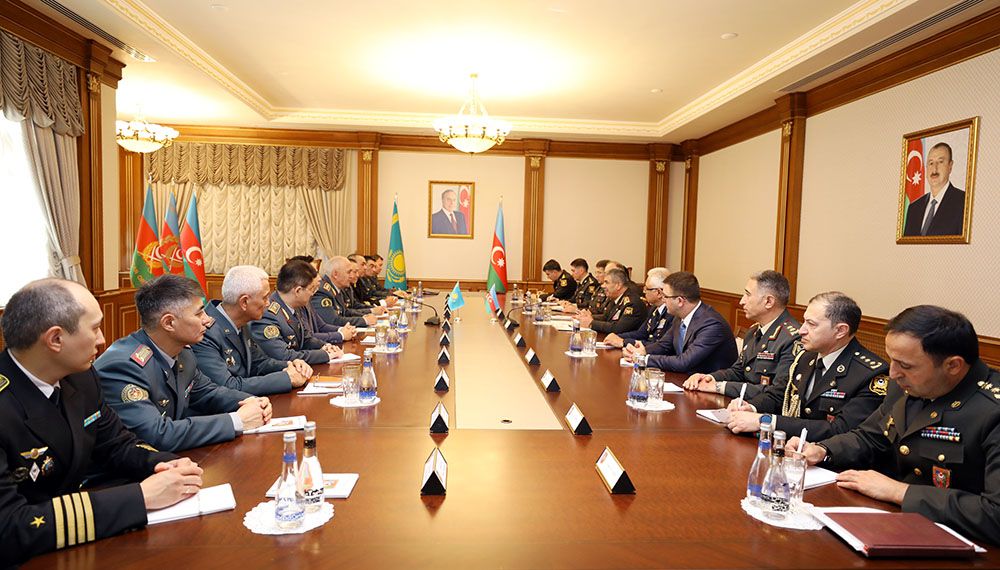 Azerbaijan, Kazakhstan discuss prospects for development of military cooperation [PHOTOS\VIDEO]