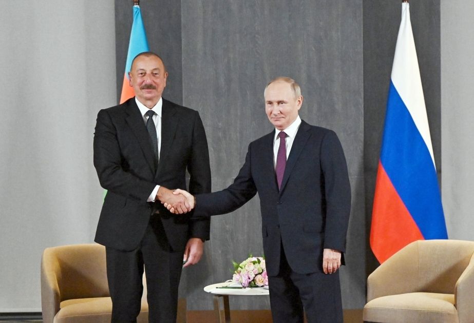 President Ilham Aliyev congratulates Russian President on occasion of his birthday