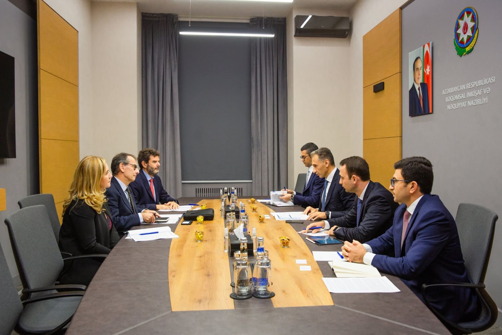 Azerbaijan EBRD discuss cooperation on metro and railway transport digitalization