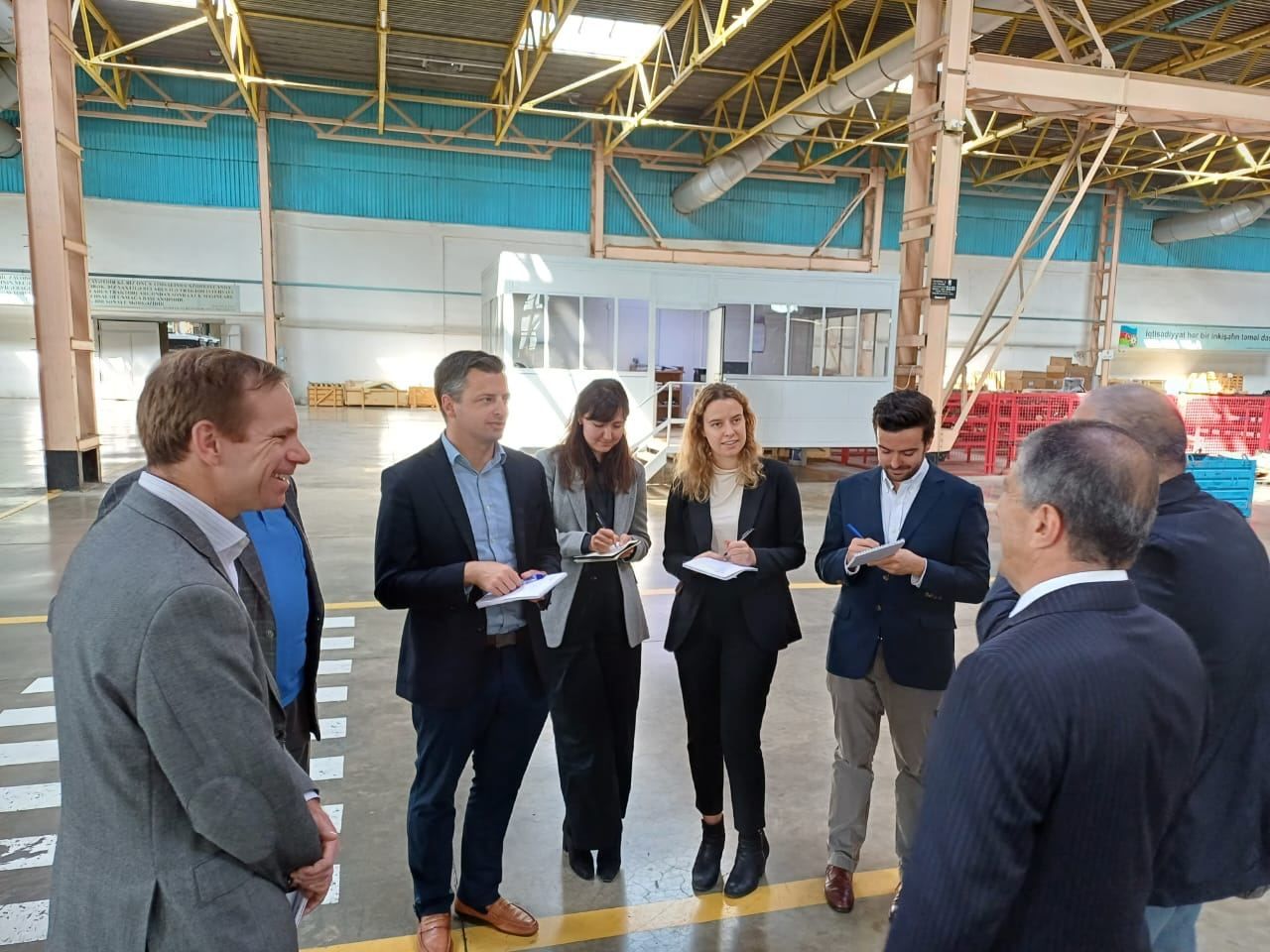 Delegation of famous Harvard University visits Ganja Automobile Plant Production Union [PHOTOS]