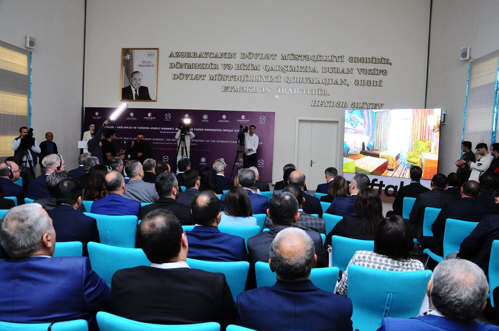 Naftalan city holds International Scientific-Practical Conference [PHOTOS]