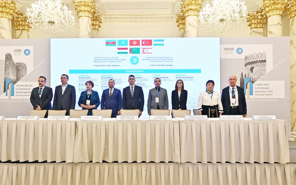 Azerbaijan signes Baku Declaration on founding of Turkic Monuments Managers Network [PHOTOS]