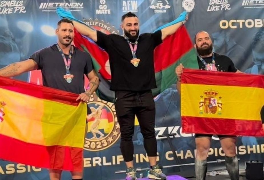 Azerbaijani athlete has been awarded first place in international competition