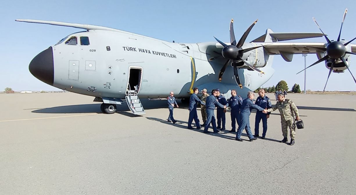 Group of servicemen and aviation equipment of Turkish Armed Forces arrive in Azerbaijan [PHOTOS\VIDEO]