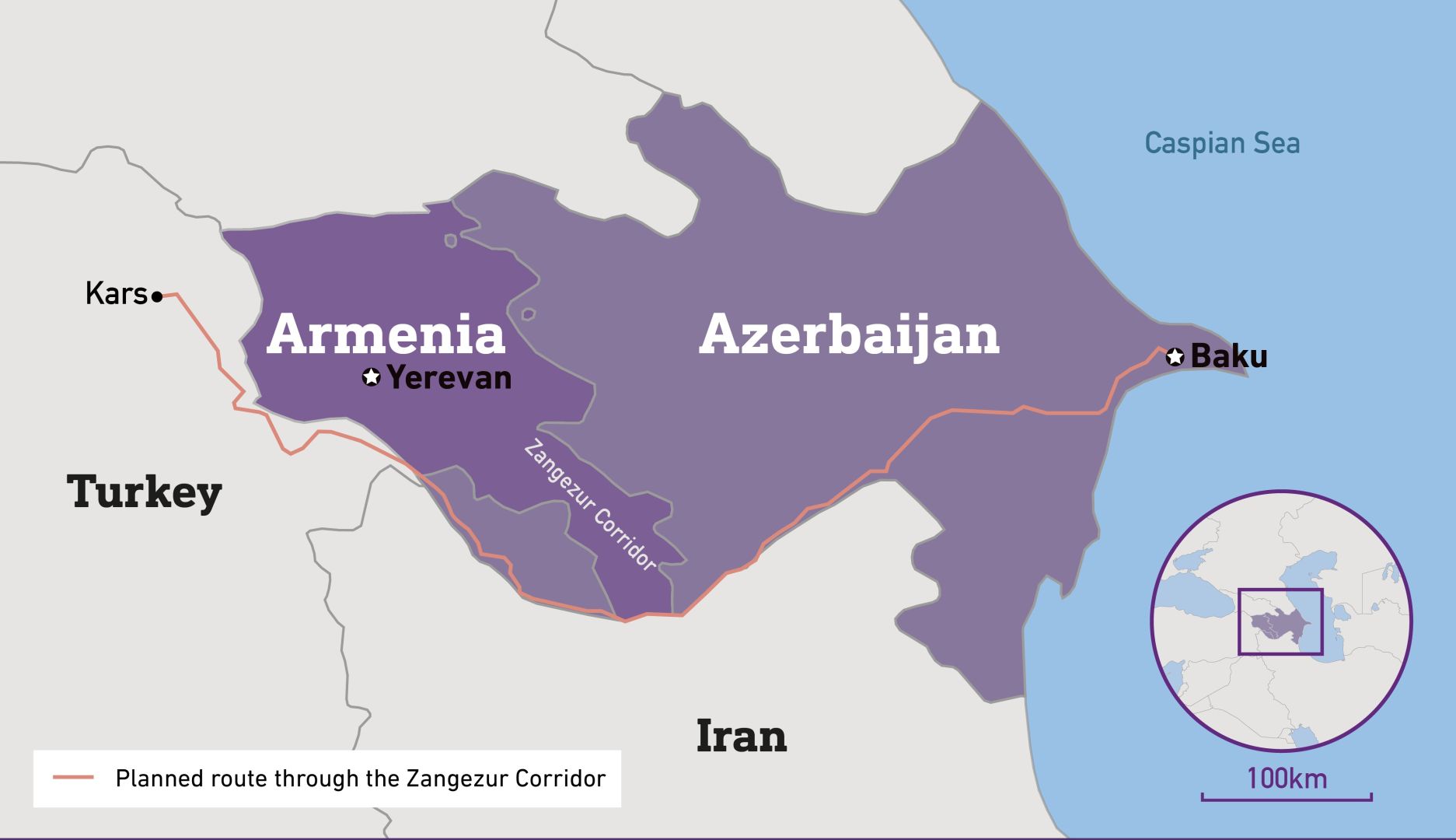 Washington proposes 100-year lease on Zangazur Corridor to break South Caucasus deadlock