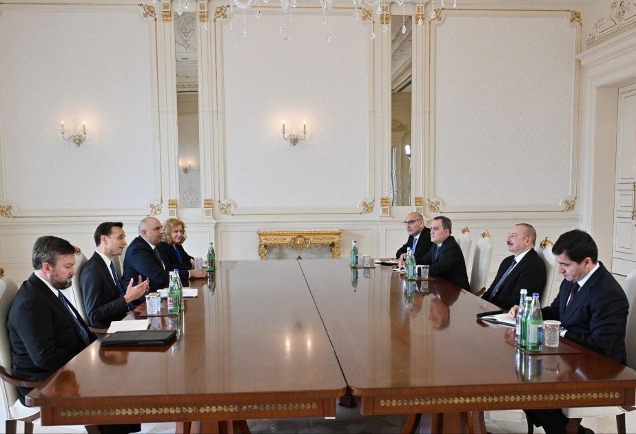 President Ilham Aliyev receives Deputy Assistant Secretary of State [VIDEO]