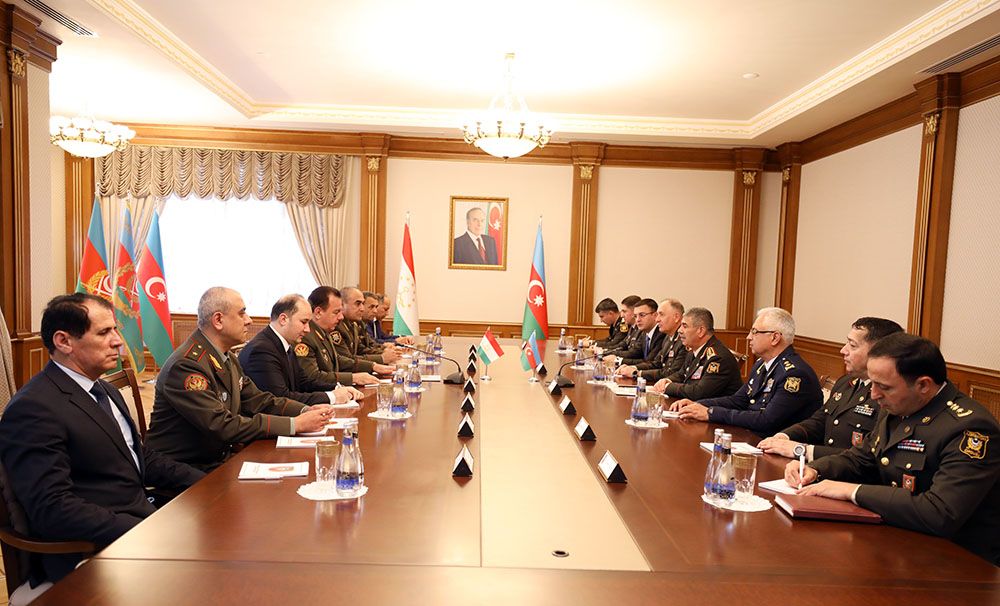 Azerbaijan and Tajikistan discuss military cooperation [PHOTOS\VIDEO]