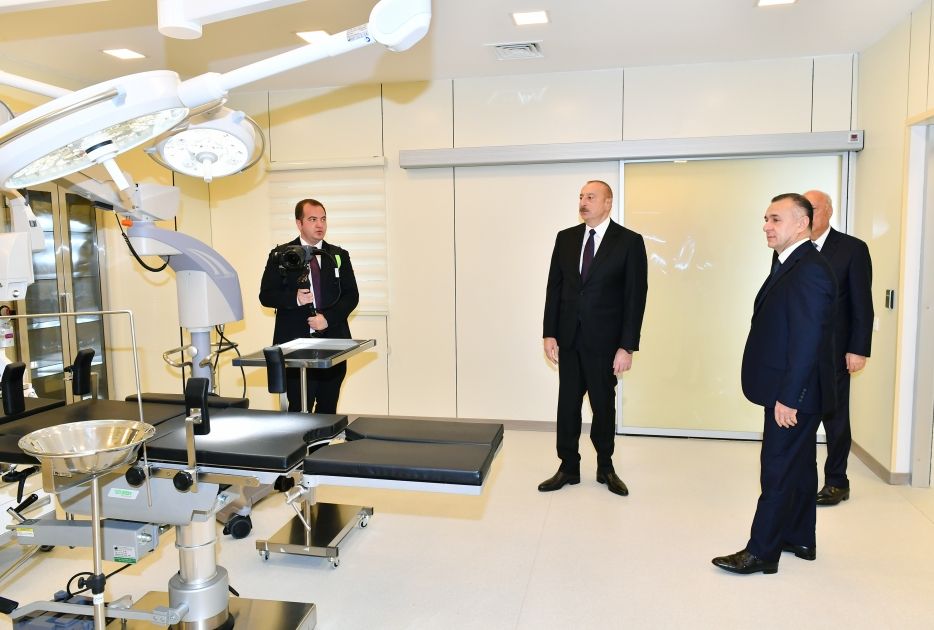 President Ilham Aliyev attends opening of new building of Sumgayit City Hospital No. 2 [PHOTOS/VIDEO]