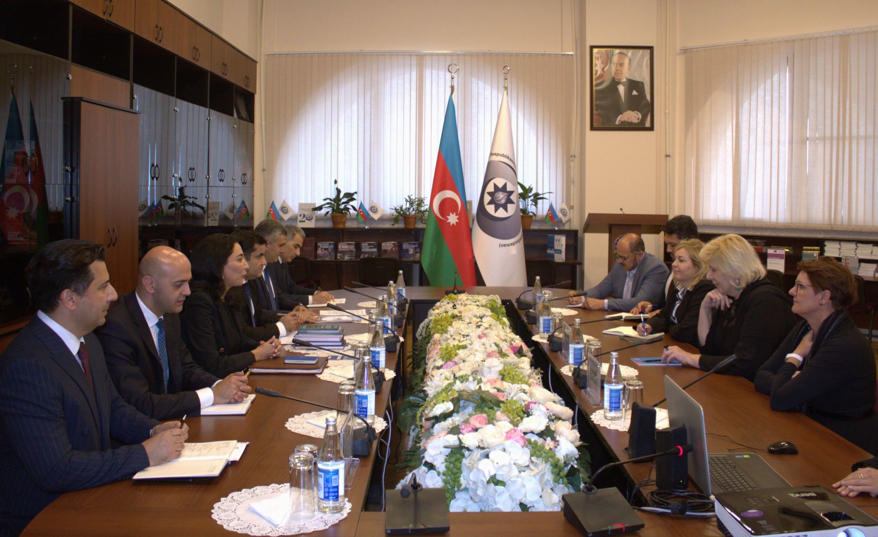 Ombudsman receives Commissioner for Human Rights of the Council of Europe [PHOTOS]
