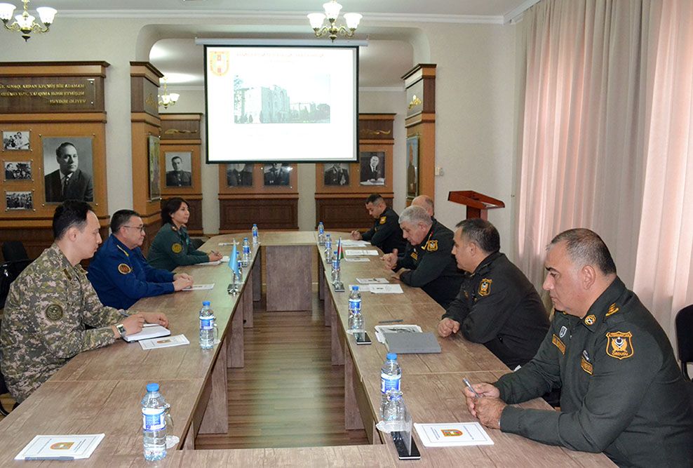 Azerbaijan, Kazakhstan mull coop in field of military education [PHOTOS]