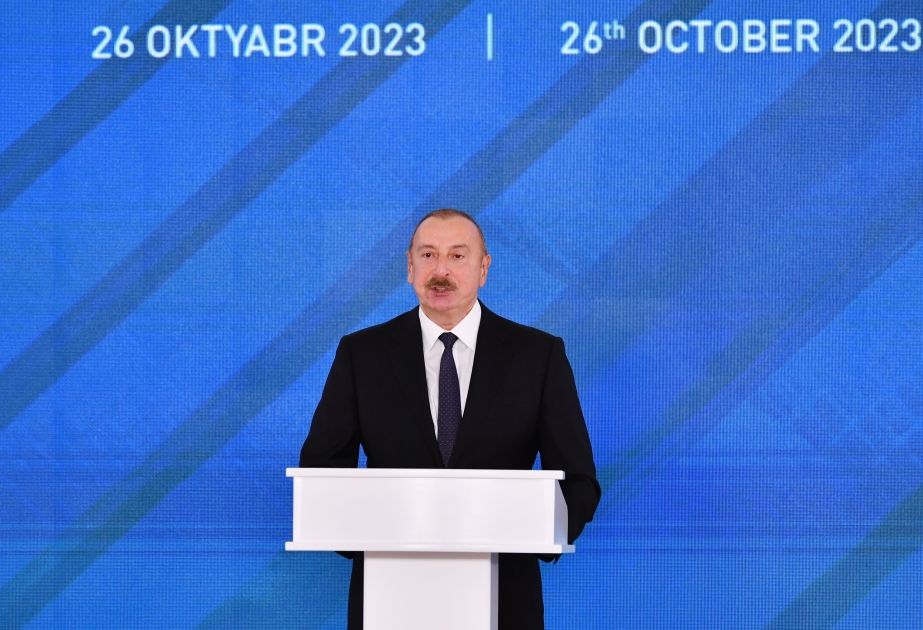 President: Opening of Garadag Solar PV Plant is historical moment in our history