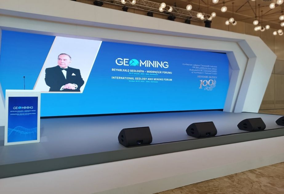 International Geological and Mining Forum starts in Baku