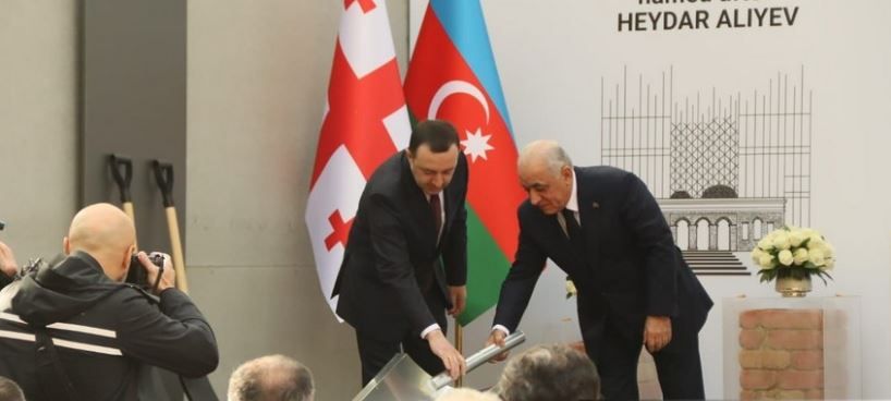 Ceremony held on laying foundation of Tbilisi State Azerbaijani Drama Theatre