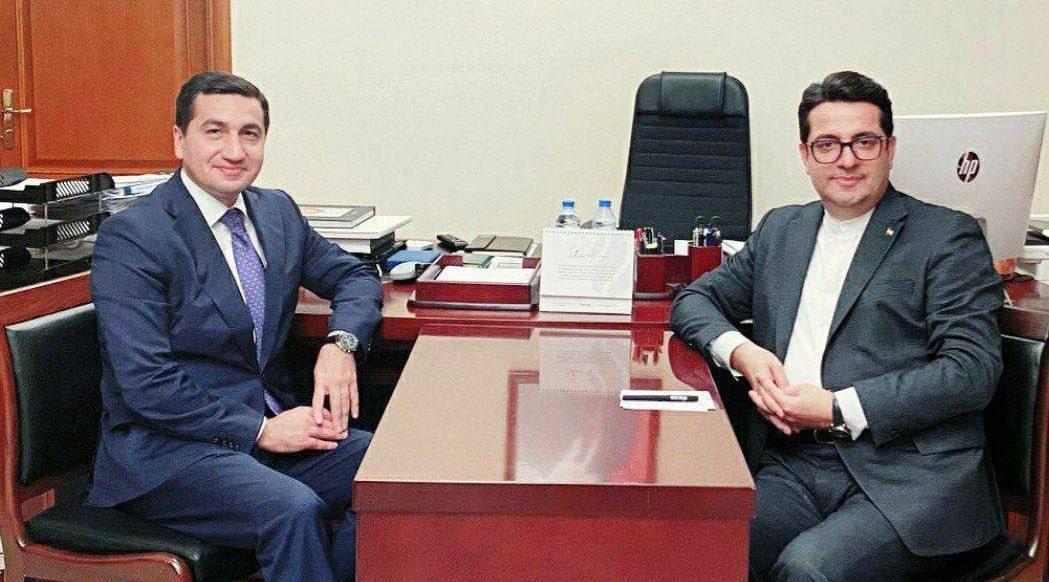 Aide to Azerbaijani President discusses bilateral ties with Iranian ambassador