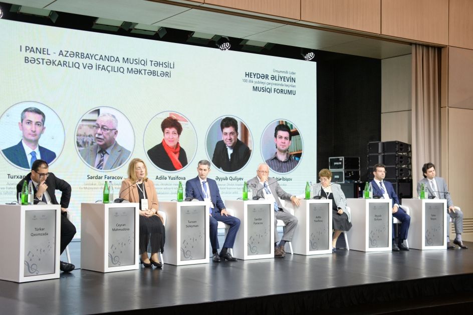 First Music Forum in Azerbaijan continues with panel sessions [PHOTOS]