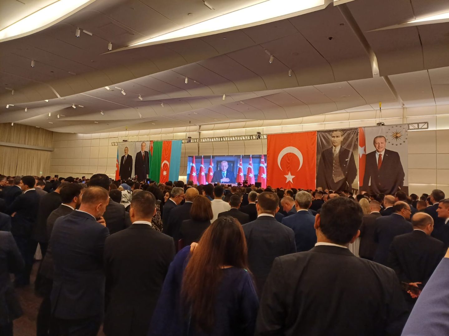 Official reception held in Baku on occasion of 100th anniversary of Republic of Turkiye [PHOTOS]