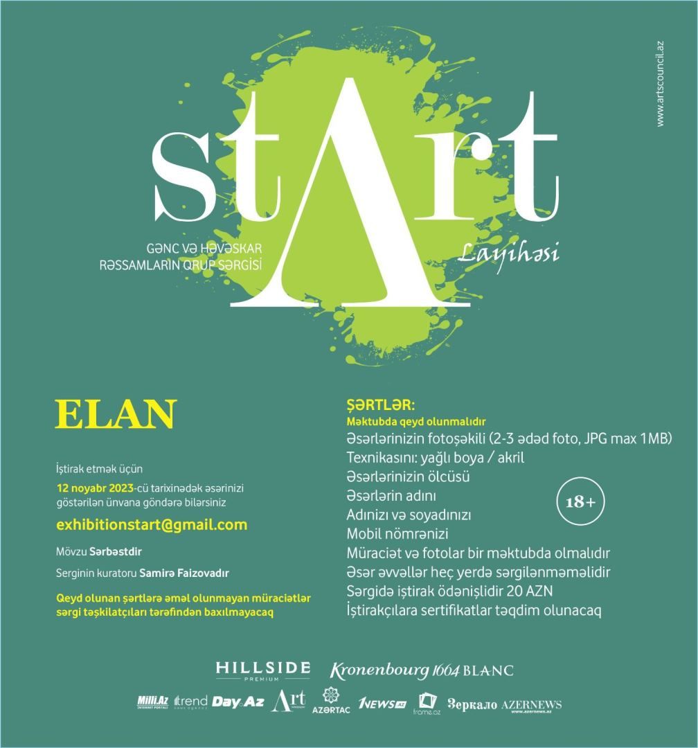 StArt: Arts Council Azerbaijan calls talented artists