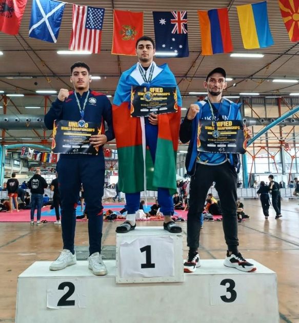 Azerbaijani kung fu fighter crown champion in Italy