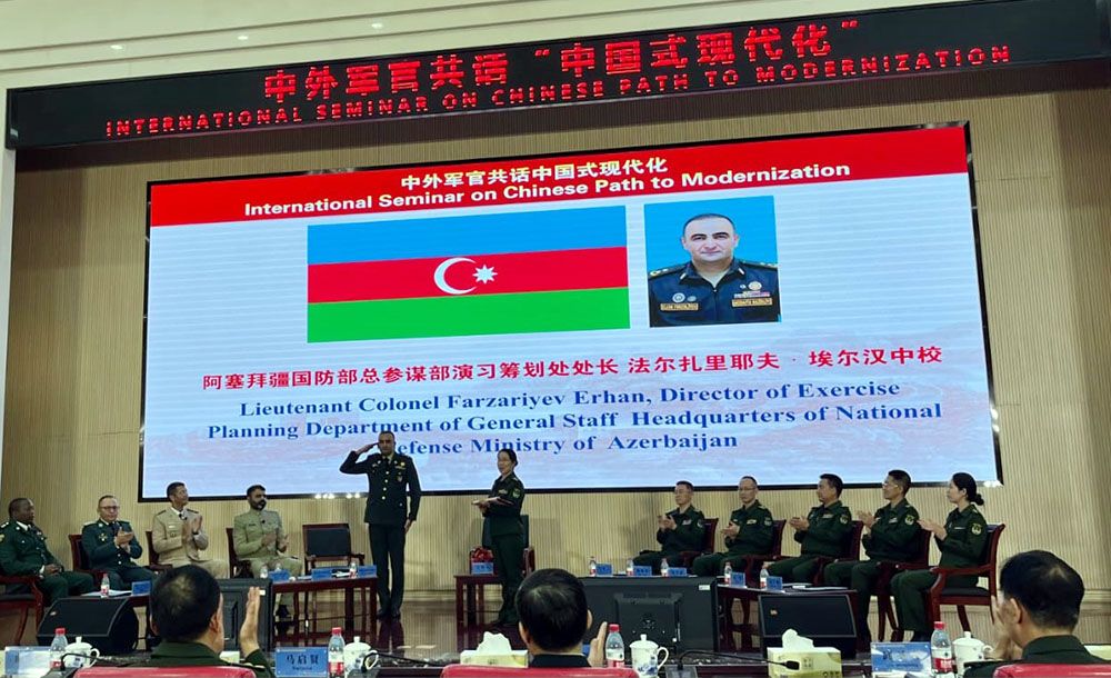 Serviceman of Azerbaijani Army is awarded at international event in China [PHOTOS] - Gallery Image