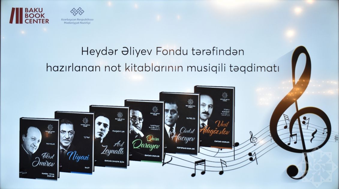 Heydar Aliyev Foundation publishes new musical scores [PHOTOS] - Gallery Image