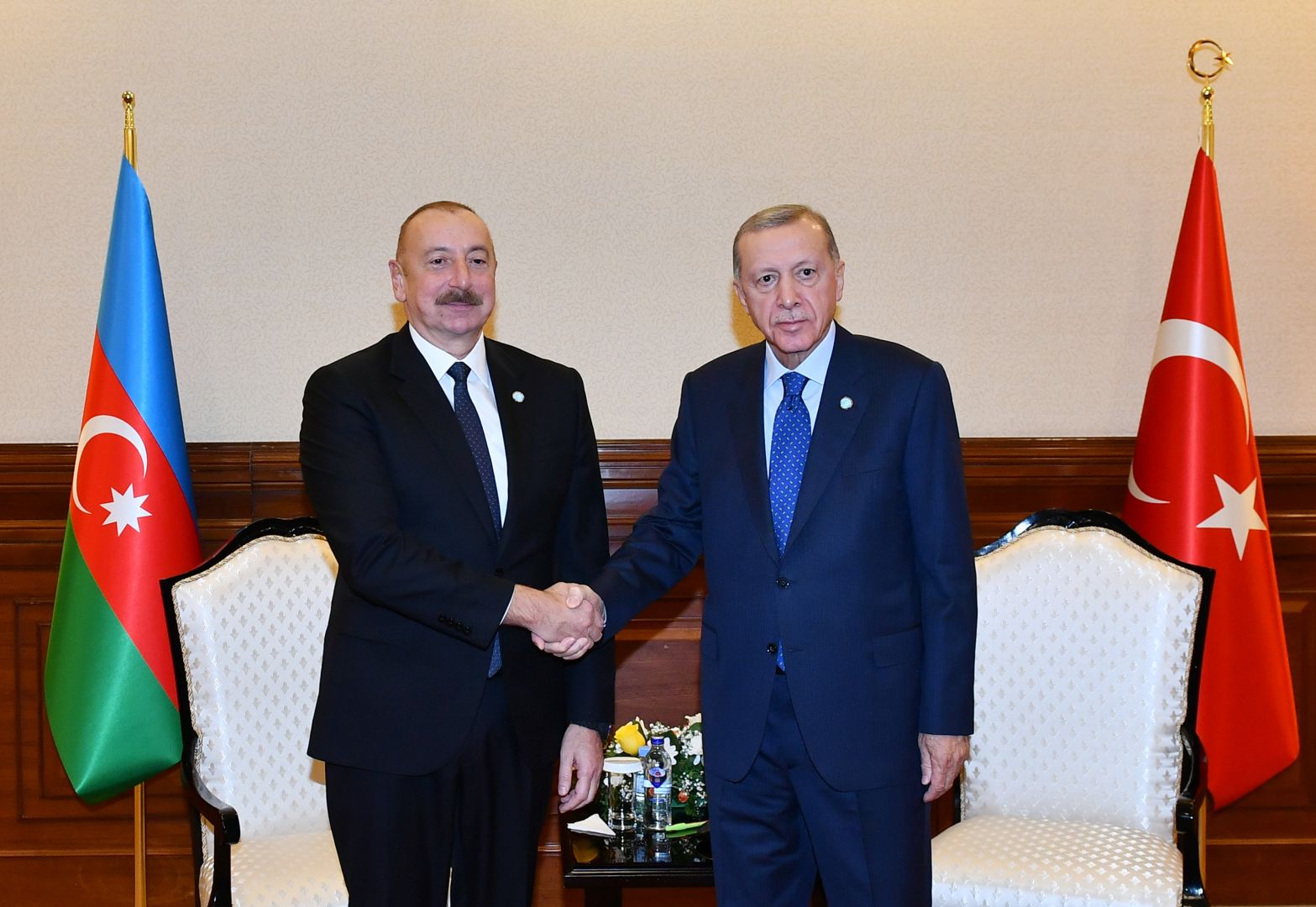 President Ilham Aliyev, President Recep Tayyip Erdogan hold meeting in Astana [PHOTOS/VIDEO]