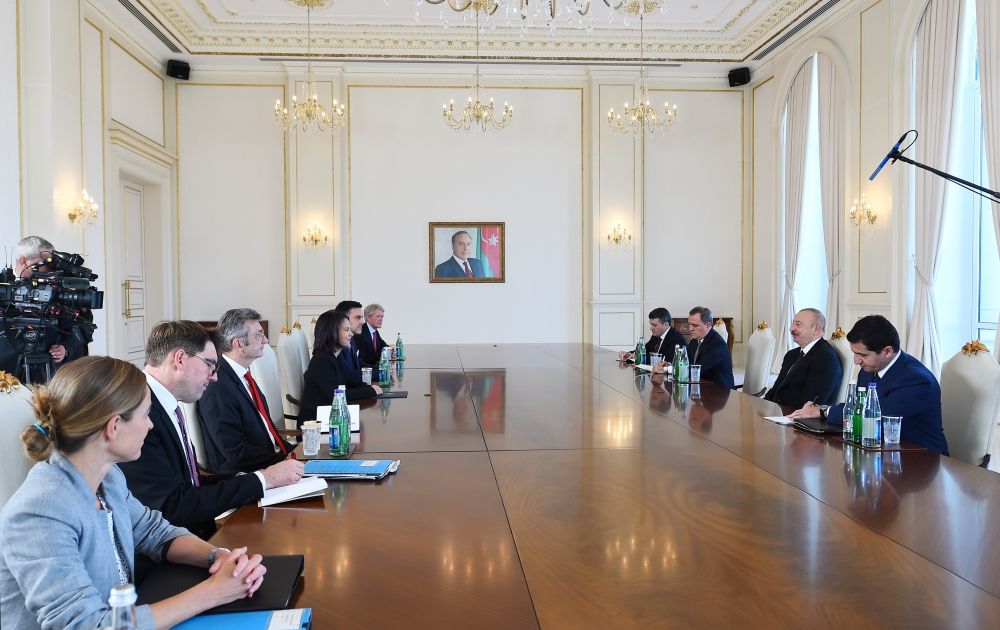 President Ilham Aliyev receives Foreign Minister of Germany [PHOTOS/VIDEO]