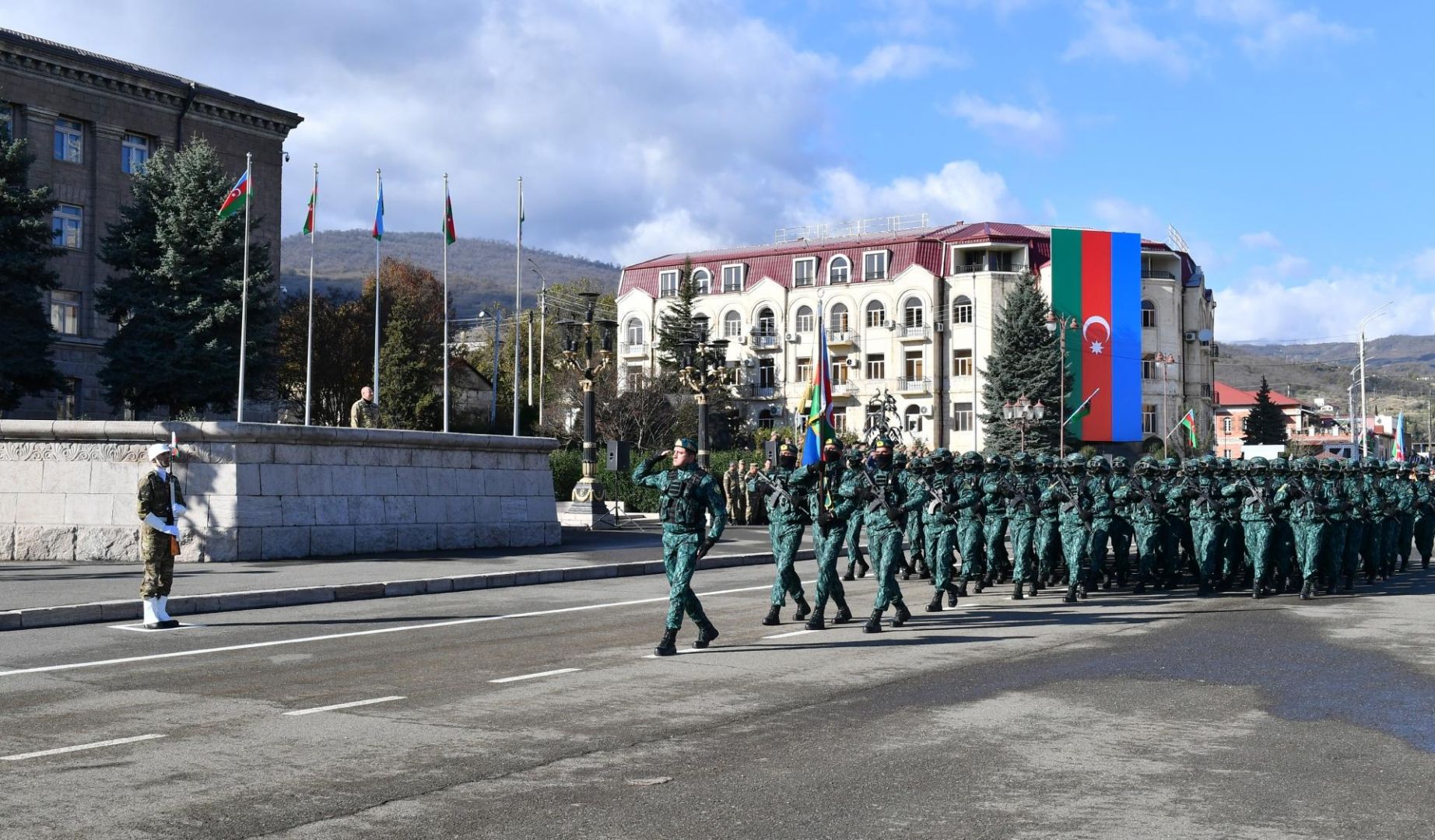 Chief of General Staff of Azerbaijan Army commanded parade in Khankendi [PHOTOS] - Gallery Image