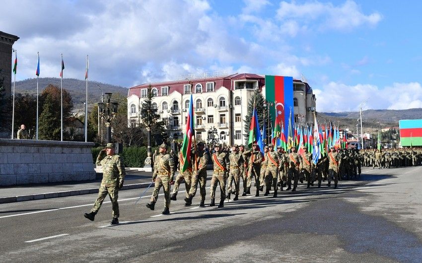 Chief of General Staff of Azerbaijan Army commanded parade in Khankendi [PHOTOS]