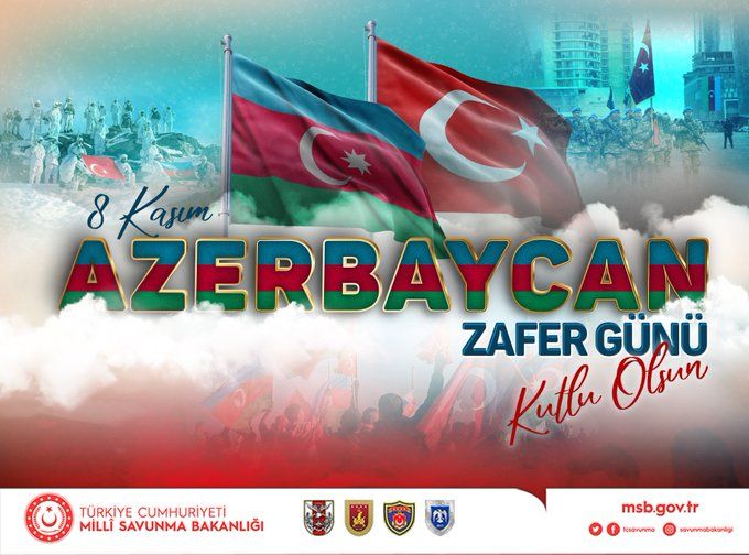 Turkiye's Defense Ministry congratulates Azerbaijan on occasion of Victory Day