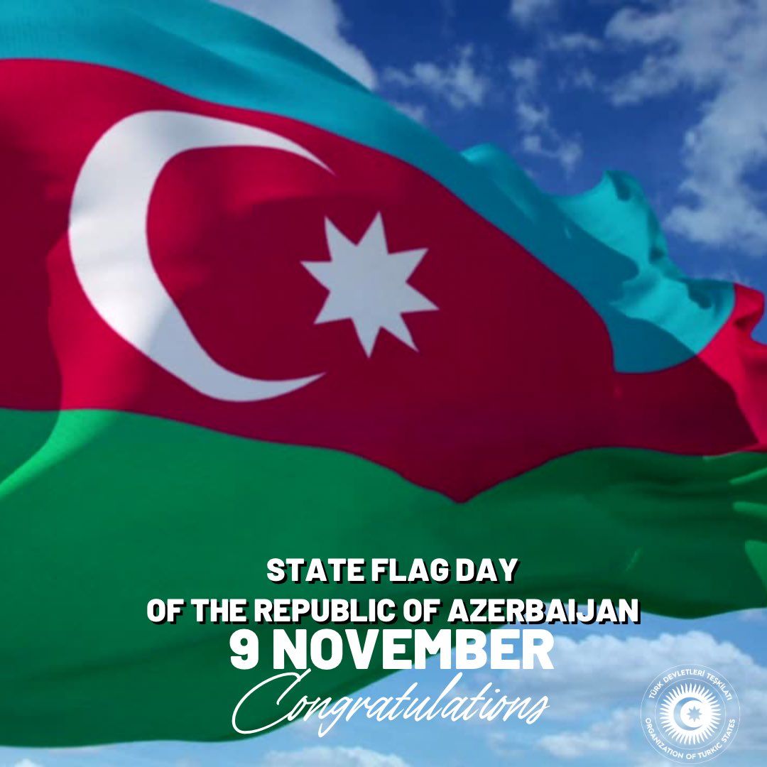 OTS congratulates Azerbaijan on occasion of National Flag Day