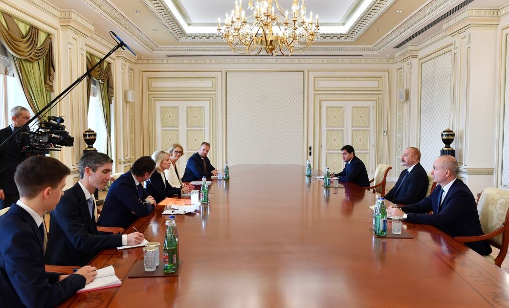 President Ilham Aliyev receives President of OSCE Parliamentary Assembly [PHOTOS/VIDEO]