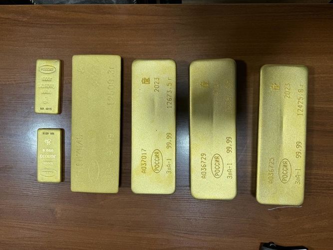 Foreigner detained for smuggling almost 52 kilograms of gold bars