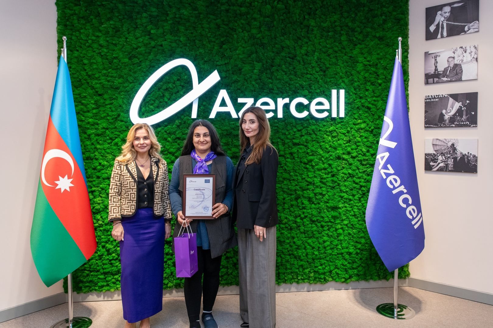 English Language Course Organized By Azercell For Journalists Has Ended