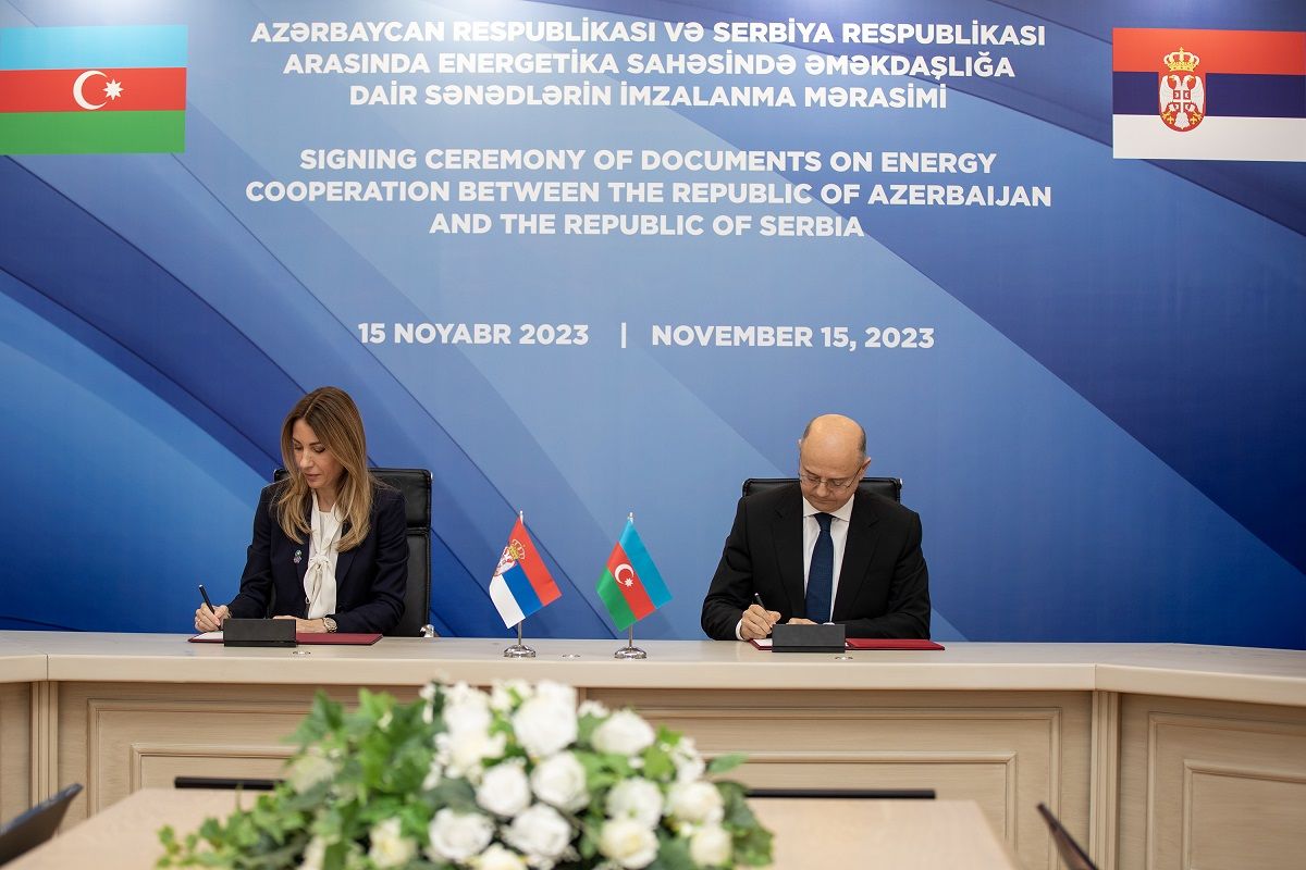 Serbia becomes 8th European countries purchasing Azerbaijani gas [PHOTOS]
