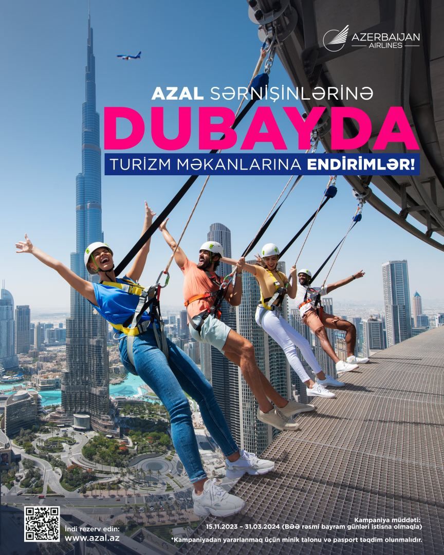 AZAL offers passengers discounts to Dubai tourist attractions