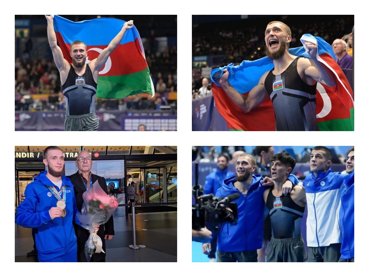 Azerbaijani gymnast achieves historic victory [PHOTOS]